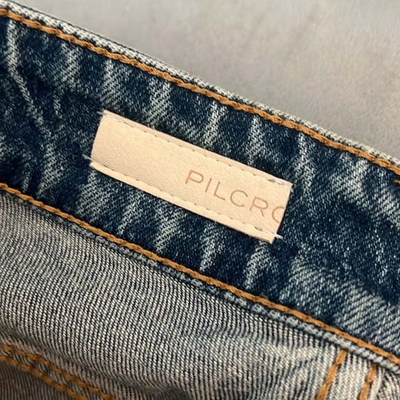 NWOT Pilcro & the Letterpress lightly distressed jeans - Picture 4 of 11